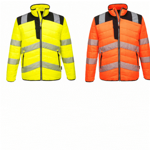 PW371 HI-VIS Baffle kabát adatlap