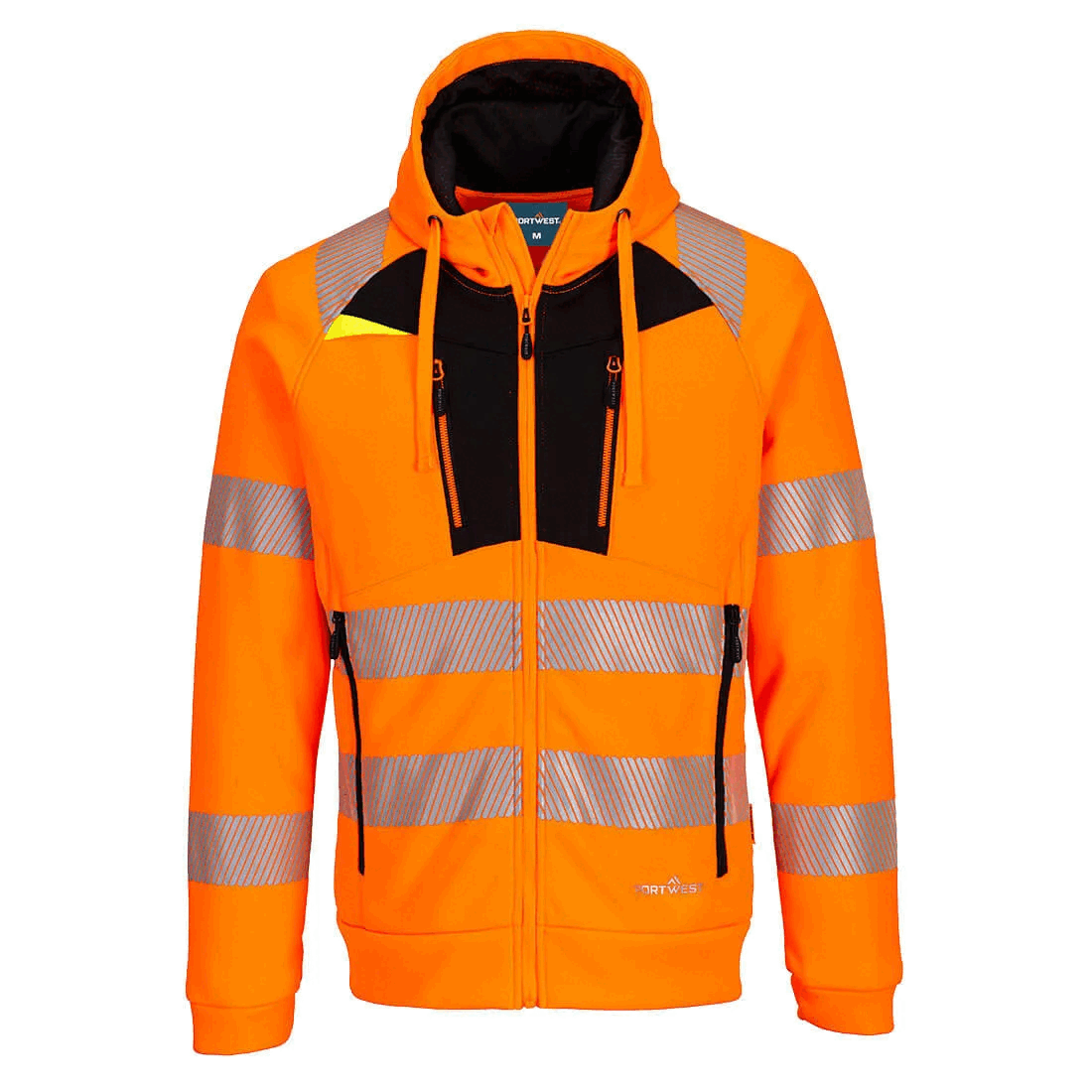 Dx477 HI-VIS kapucnis pulóver adatlap